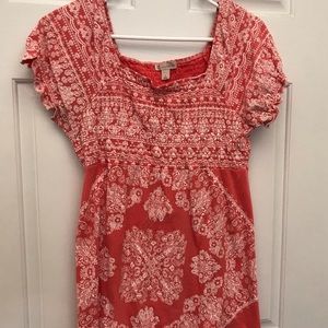 Short sleeved blouse